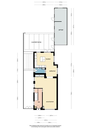 Floorplan - Meidoornstraat 15, 6163 EM Geleen